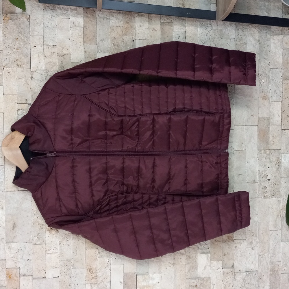 Miss London Puffer Zip Up Jacket Girls Sz M